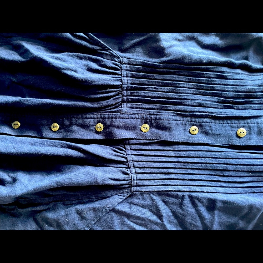 Blue Anthropologie dress - Picture 2 of 4